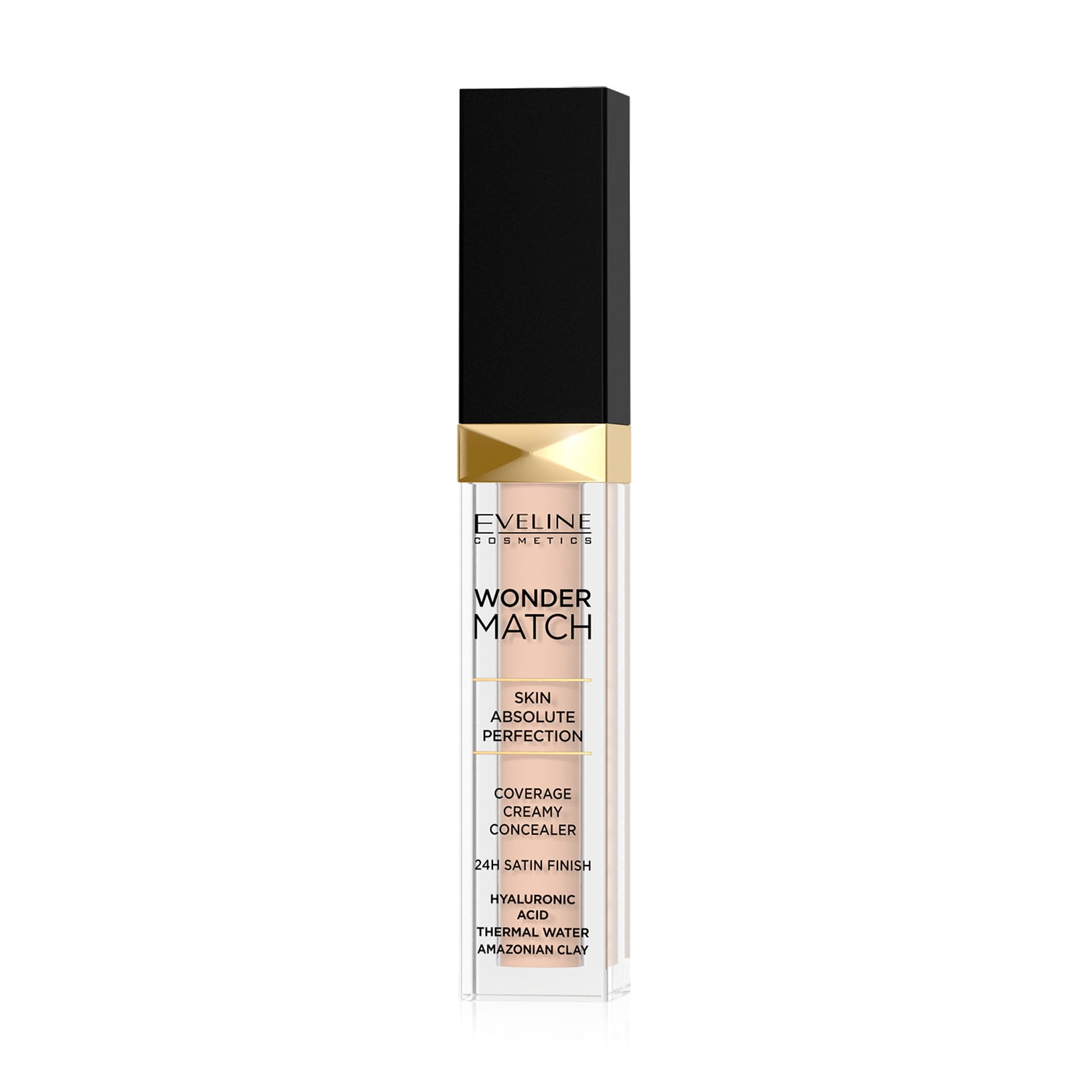 Консилер для обличчя Eveline Cosmetics Wonder Match Coverage Creamy Concealer 15 Natural, 6.8 мл